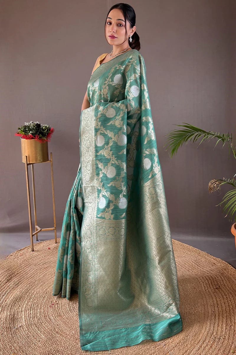 Winderful Authentic Banarasi Soft Silk Saree