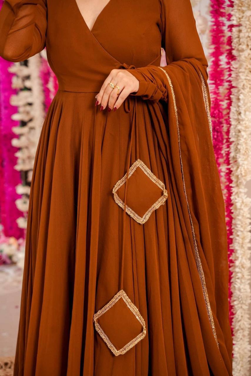 Pure Elegance Dashing Look Outfit Dress