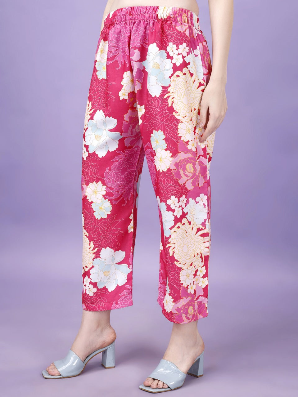 Magic Pink Floral Beautiful Design Co-ord Set